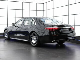 2021 Mercedes-Benz S-Класс 450 Long 4MATIC VII (W223), чёрный, 10350000 рублей, вид 4