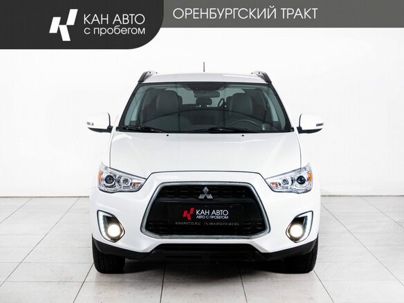 2014 Mitsubishi ASX I Рестайлинг, белый, 1348000 рублей - вид 1