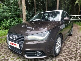2012 Audi A1 I (8X), коричневый, 847000 рублей, вид 1