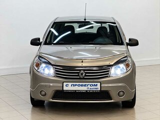 2014 Renault Sandero I, бежевый, 580000 рублей, вид 2