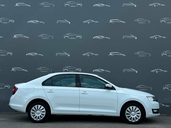 2018 Skoda Rapid I Рестайлинг, белый - вид 9