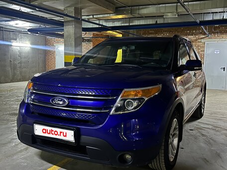 2012 Ford Explorer V, синий, 1650000 рублей, вид 2