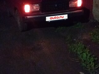 2005 Lada (ВАЗ) 2107, красный, 90000 рублей, вид 4