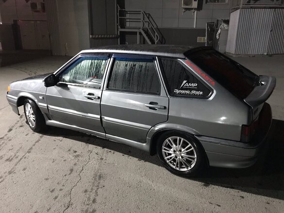 2008 Lada (ВАЗ) 2114, серый, 135000 рублей - вид 14