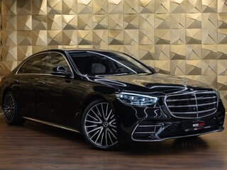 2021 Mercedes-Benz S-Класс 400 d Long 4MATIC VII (W223), чёрный, 11990000 рублей, вид 1