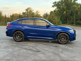 2023 BMW X4 M Competition I (F98) Рестайлинг, синий, 9800000 рублей, вид 4