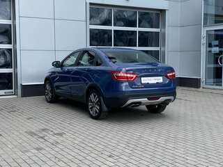 2018 Lada (ВАЗ) Vesta Cross I, синий, 1020000 рублей, вид 5