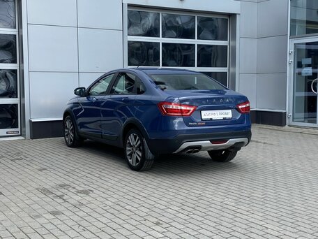 2018 Lada (ВАЗ) Vesta Cross I, синий, 1020000 рублей, вид 5
