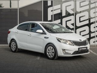 2014 Kia Rio III, белый, 845000 рублей, вид 1