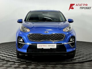 2019 Kia Sportage IV Рестайлинг, синий, 2220000 рублей, вид 3