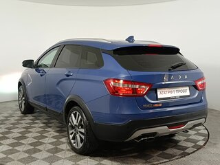 2019 Lada (ВАЗ) Vesta SW Cross I, синий, 830000 рублей, вид 5