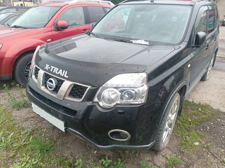2012 Nissan X-Trail II Рестайлинг, чёрный, 1243000 рублей, вид 2
