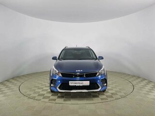 2021 Kia Rio X IV Рестайлинг, синий, 1515000 рублей, вид 2