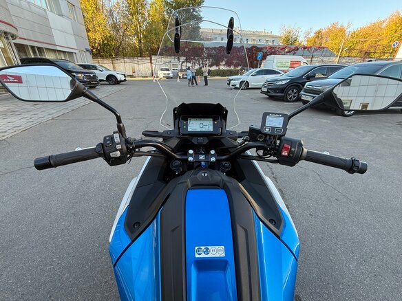 2021 Honda NC 750X, синий - вид 10