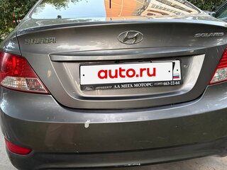 2011 Hyundai Solaris I, серый, 620000 рублей, вид 5