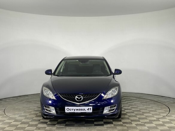 2007 Mazda 6 II (GH), синий - вид 1