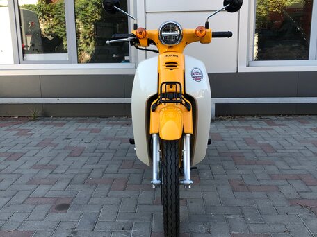 2026 Honda Super Cub, жёлтый, 350000 рублей, вид 4