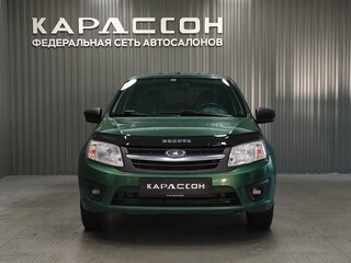 2017 Lada (ВАЗ) Granta I, зелёный, 480000 рублей, вид 3