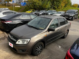 2016 Lada (ВАЗ) Granta I, коричневый, 360000 рублей, вид 1