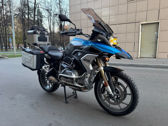2019 BMW R 1250 GS, синий, 1450000 рублей - вид 1