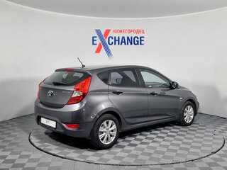 2012 Hyundai Solaris I, серый, 629000 рублей, вид 3