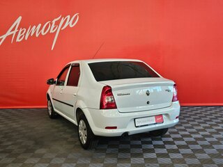 2014 Renault Logan I Рестайлинг, белый, 595000 рублей, вид 3