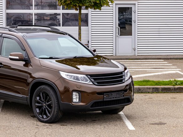 2012 Kia Sorento II Рестайлинг, коричневый, 1595000 рублей - вид 8