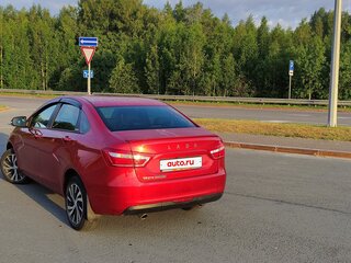 2018 Lada (ВАЗ) Vesta I, красный, 750000 рублей, вид 3