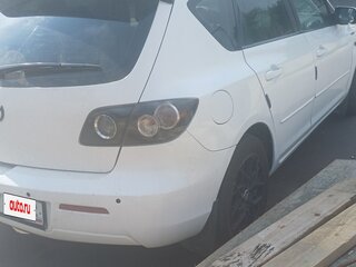 2007 Mazda 3 I (BK) Рестайлинг, белый, 350000 рублей, вид 3