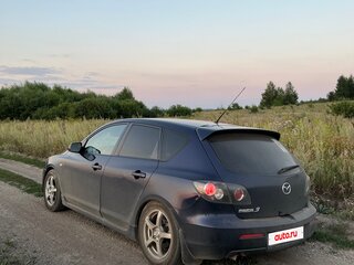 2008 Mazda 3 I (BK) Рестайлинг, синий, 350000 рублей, вид 3