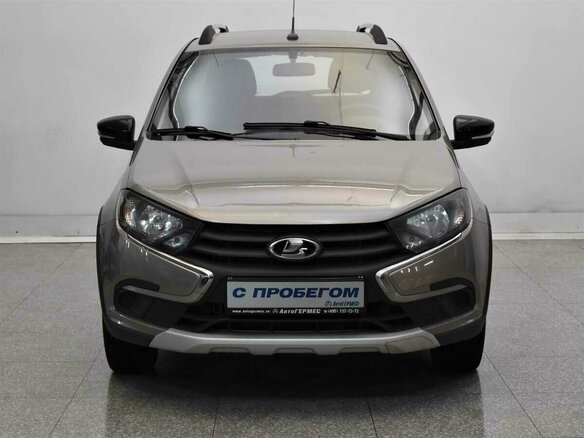 2021 Lada (ВАЗ) Granta Cross I Рестайлинг, серый - вид 1