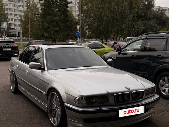 1999 BMW 7 серии 735i III (E38) Рестайлинг, серебристый, 1400000 рублей - вид 12