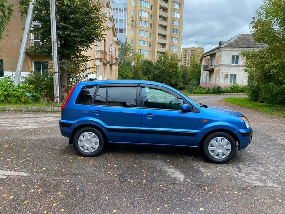 2008 Ford Fusion I Рестайлинг, синий, 345000 рублей - вид 3