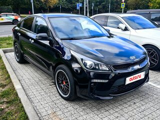 2017 Kia Rio IV, чёрный, 1350000 рублей, вид 1