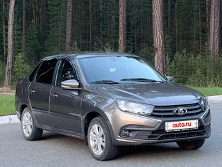 2019 Lada (ВАЗ) Granta I Рестайлинг, коричневый, 600000 рублей, вид 3