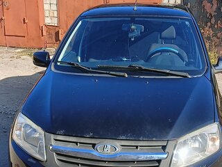 2014 Lada (ВАЗ) Granta I, чёрный, 270000 рублей, вид 1