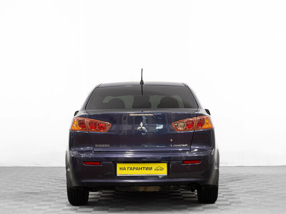 2007 Mitsubishi Lancer X, синий - вид 4