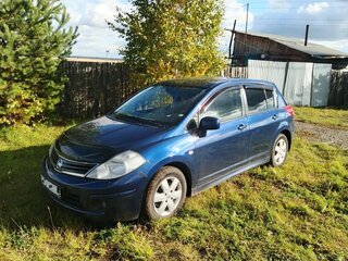 2010 Nissan Tiida I Рестайлинг, синий, 620000 рублей, вид 2