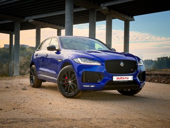 2016 Jaguar F-Pace S I, синий, 2980000 рублей