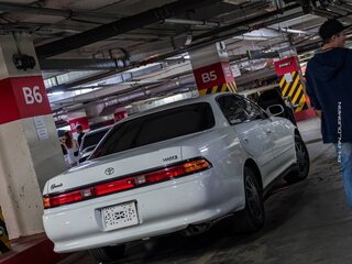 1995 Toyota Mark II VII (X90), белый, 600000 рублей, вид 4