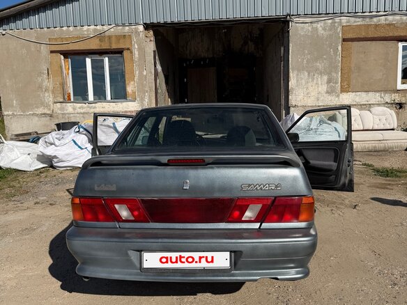 2008 Lada (ВАЗ) 2115, серый - вид 3