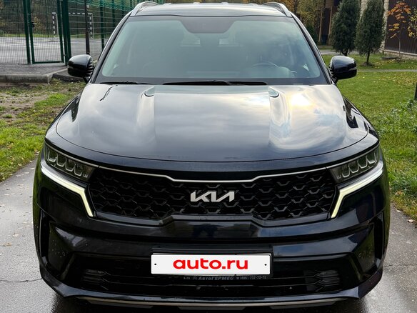 2022 Kia Sorento IV, синий, 3800000 рублей - вид 3