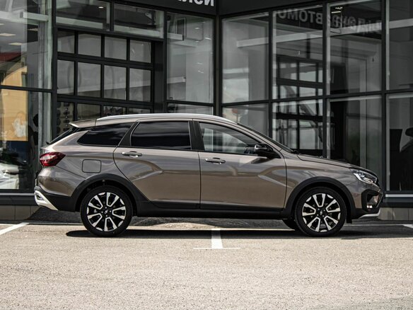 2026 Lada (ВАЗ) Vesta SW Cross I Рестайлинг (NG), коричневый, 2271000 рублей - вид 9