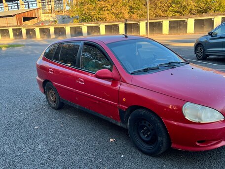 2002 Kia Rio I, красный, 249999 рублей, вид 4