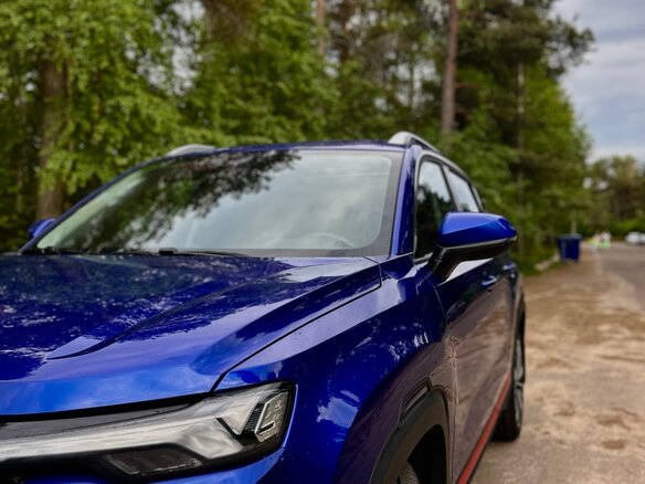 2022 Changan CS35 Plus I Рестайлинг, синий - вид 1