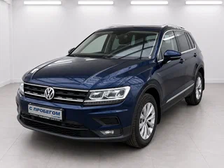 2017 Volkswagen Tiguan II, синий, 1775000 рублей, вид 1