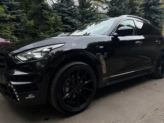 2014 Infiniti QX70, чёрный, 3050000 рублей, вид 1