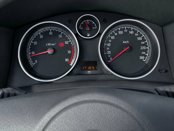 2008 Opel Astra H Рестайлинг, чёрный - вид 11