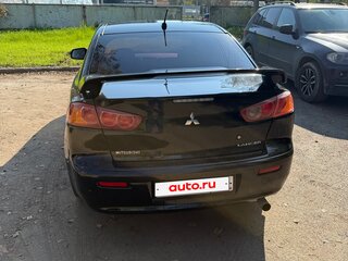 2007 Mitsubishi Lancer X, чёрный, 540000 рублей, вид 4