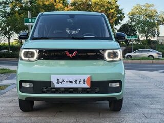 2021 Wuling Mini EV 9 kWh I, зелёный, 680000 рублей, вид 2